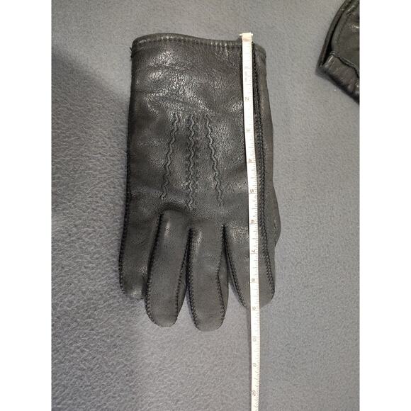 Vintage Mens Black Gloves Size M 9/9.5 Philippines - Picture 8 of 11